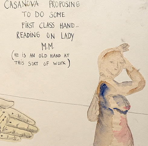 Noor Van Der Brugge: Casanova, Proposing To Do Some First Handreading (2018)